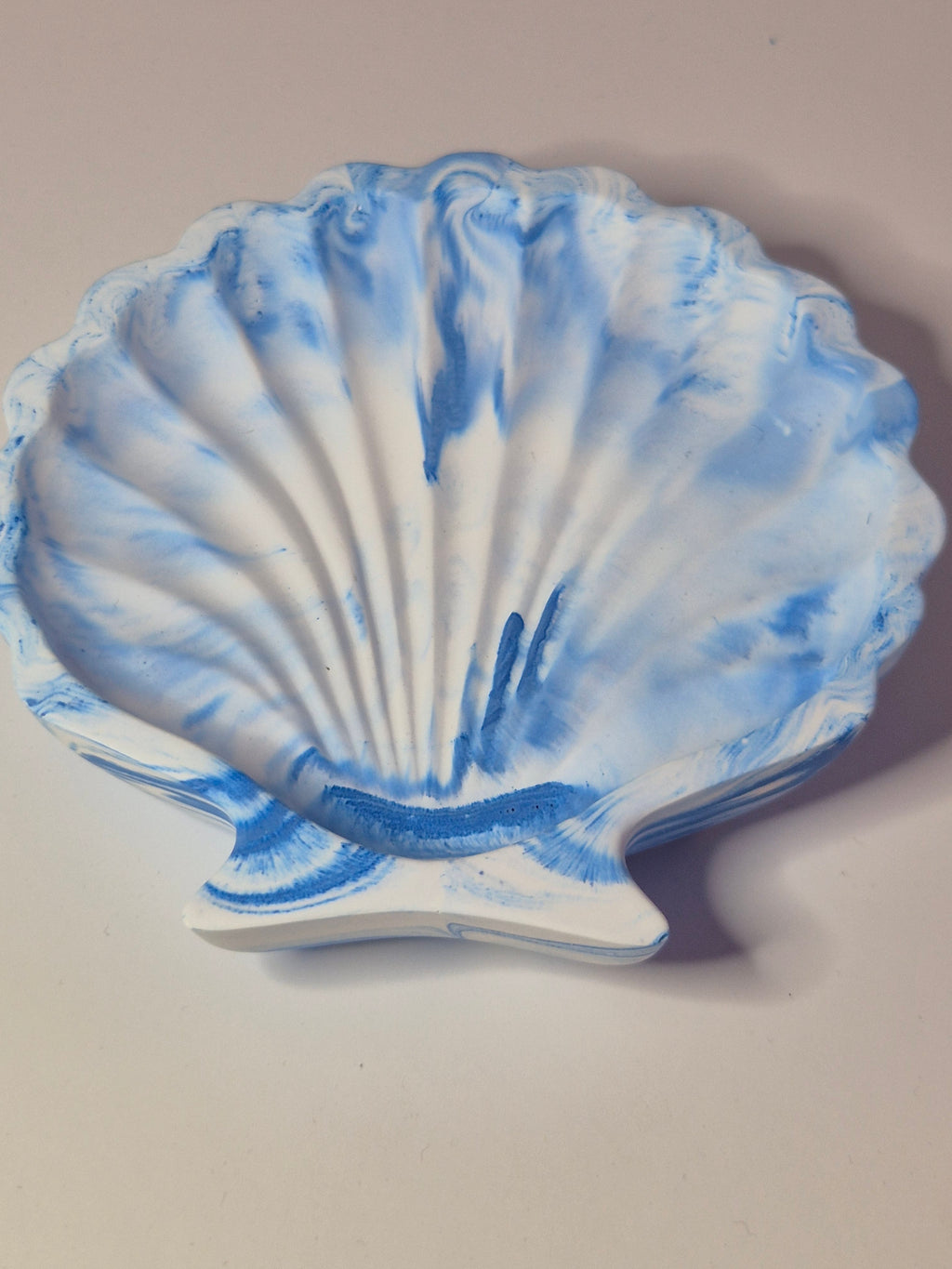 Blue Shell Trinket Dish