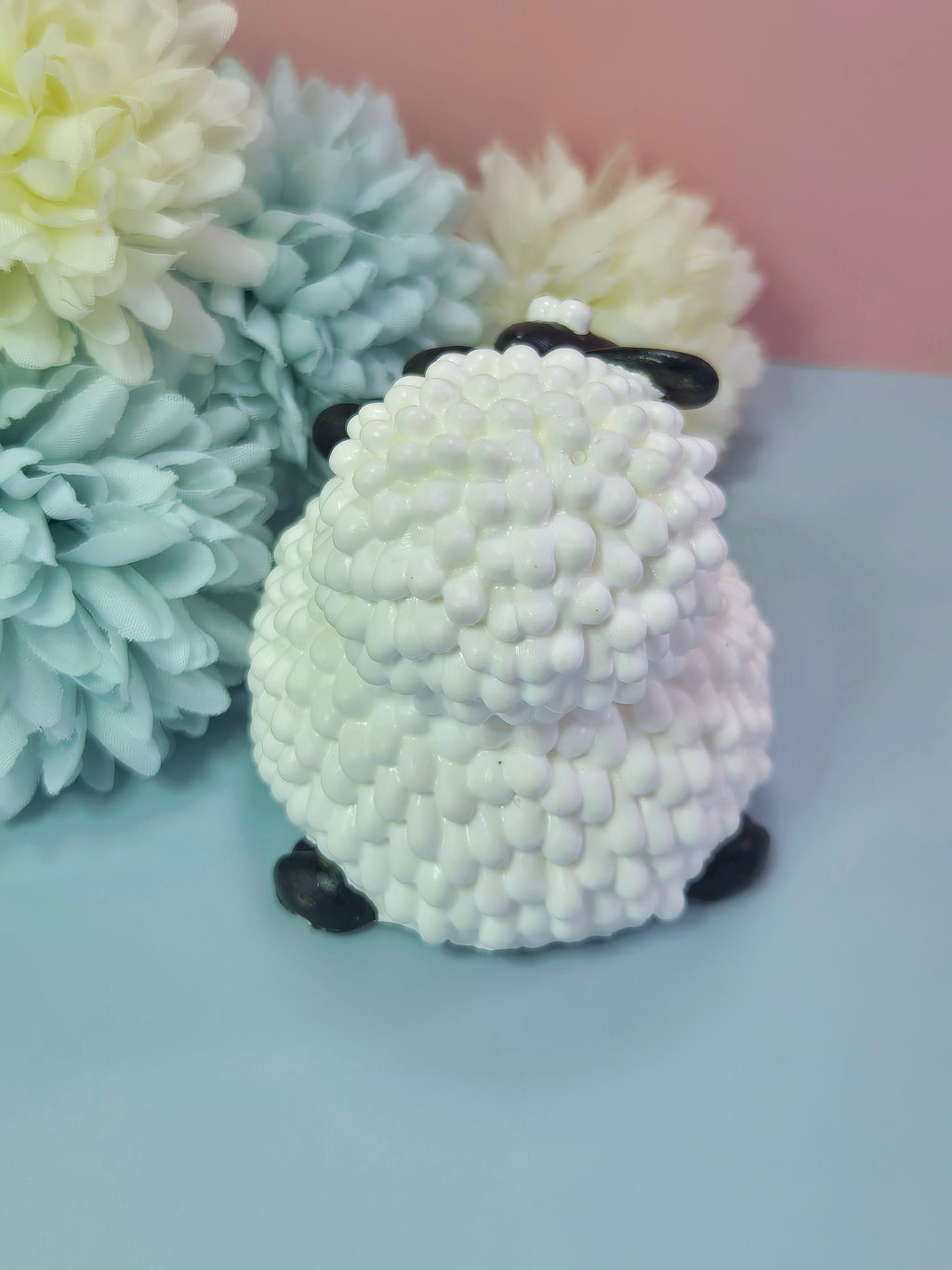 Daisy and Dottie Sheep Ornaments
