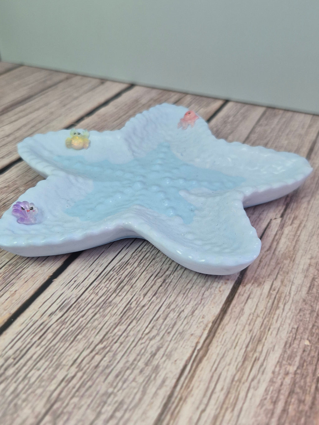 Blue Starfish Trinket Dish